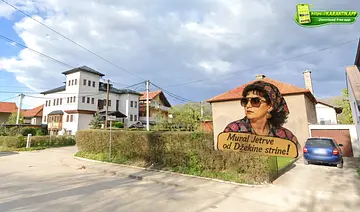 Mural Jetrve od Džekine strine u Mahali, Breza!